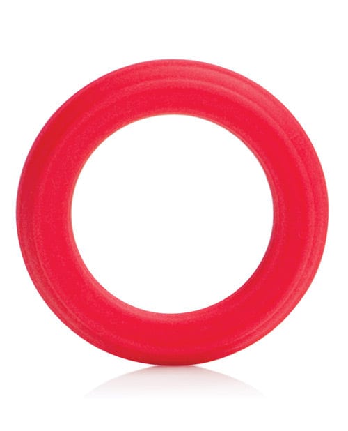 CalExotics Adonis Caesar Silicone Ring - Red Penis Toys