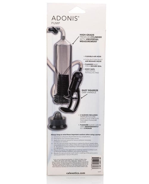 CalExotics Adonis Pump - Smoke Penis Toys