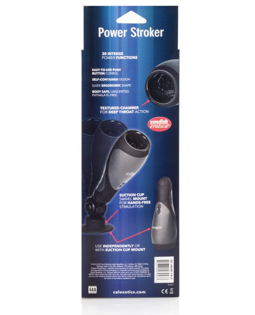 CalExotics Apollo Power Stroker - Black Penis Toys