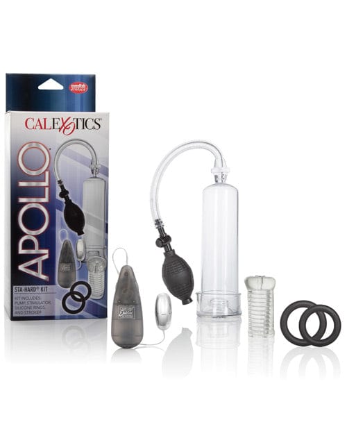 CalExotics Apollo Sta-hard Kit - Clear Penis Toys