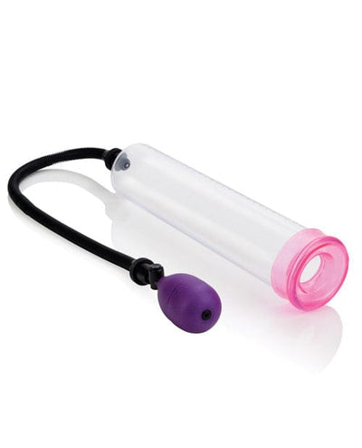 CalExotics Big Man's Pump 12" with 3 Sized Sleeves - Clear Penis Toys