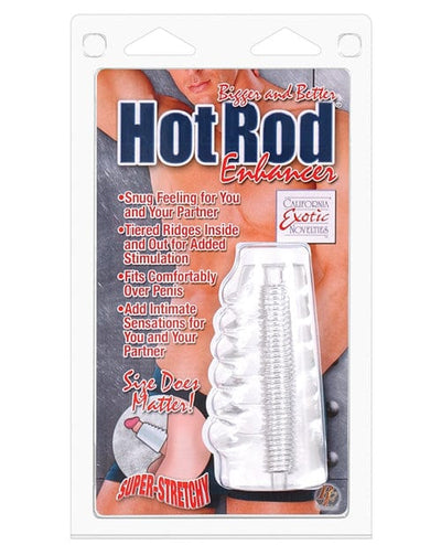 CalExotics Bigger & Better Hot Rod Enhancer Clear Penis Toys