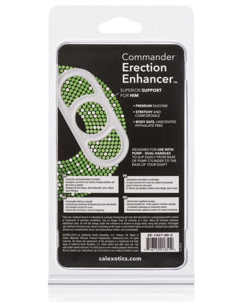 CalExotics Commander Erection Enhancer - White Penis Toys