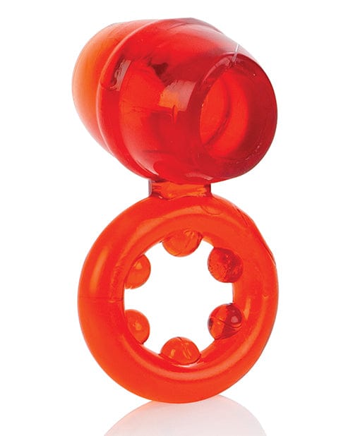 CalExotics Dual Support Magnum Ring - Red Penis Toys