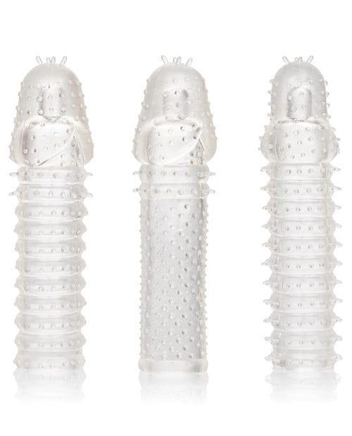 CalExotics Extension 3 Piece Kit - Clear Penis Toys