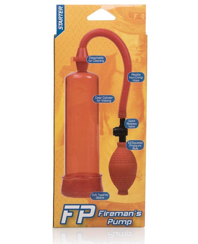 CalExotics Fireman's Pump Masturbator - Red Penis Toys