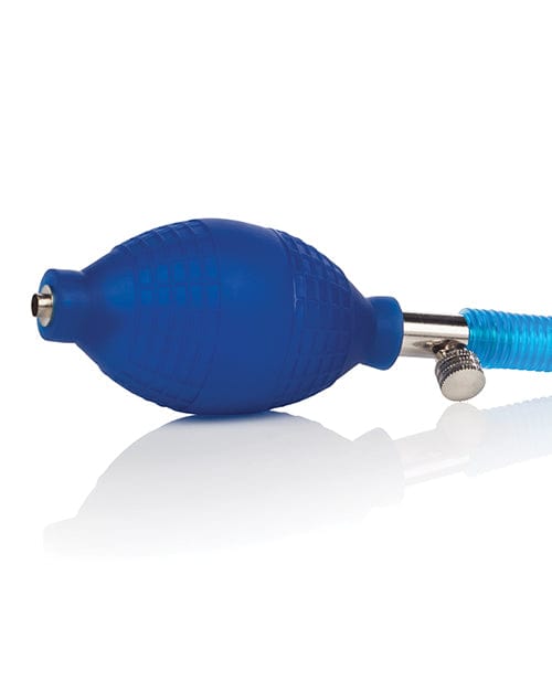 CalExotics Head Coach Erection Pump - Blue Penis Toys