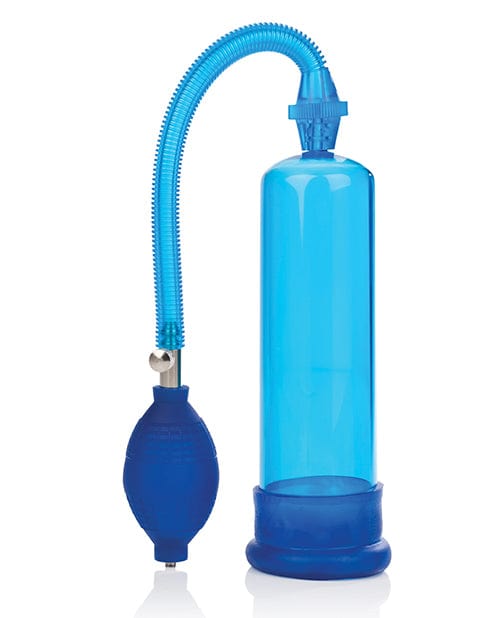 CalExotics Head Coach Erection Pump - Blue Penis Toys