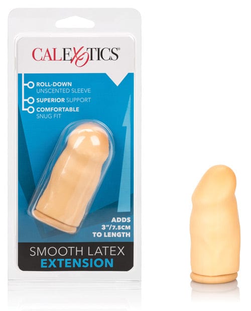 CalExotics Latex Extension Flesh Penis Toys