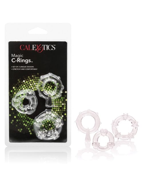 CalExotics Magic Cock Rings Clear Penis Toys