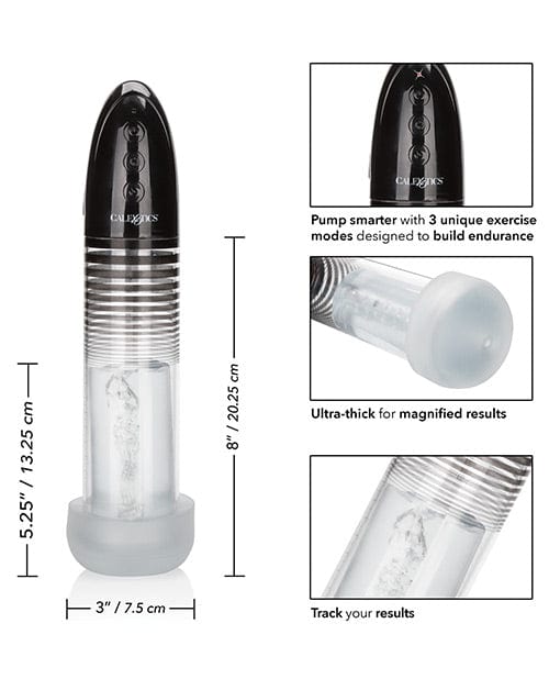 CalExotics Optimum Series Automatic Smart Pump - Black Penis Toys