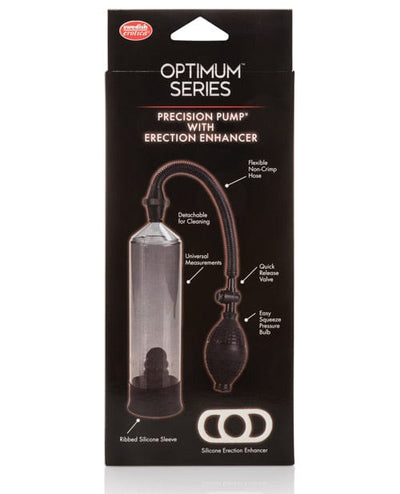 CalExotics Optimum Series Precision Pump With Erection Enhancer - Smoke Penis Toys