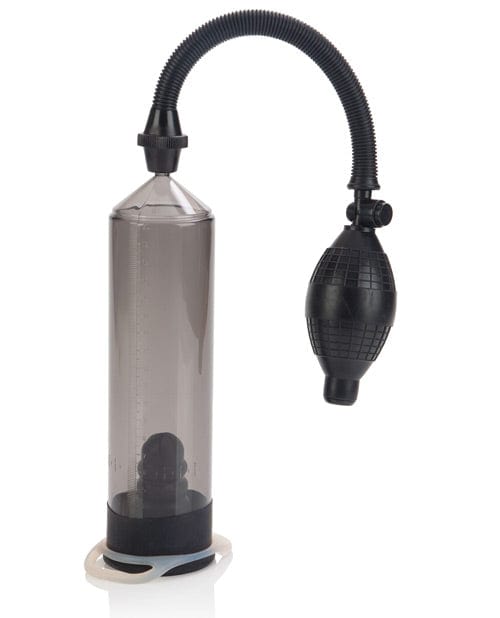 CalExotics Optimum Series Precision Pump With Erection Enhancer - Smoke Penis Toys