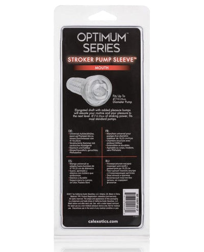 CalExotics Optimum Series Stroker Pump Sleeve Penis Toys