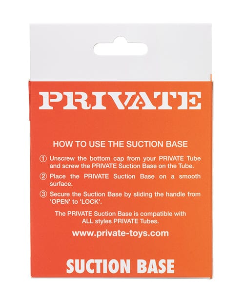 CalExotics Private Suction Base Accessory - Black Penis Toys