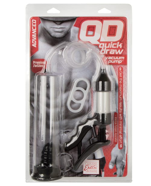 CalExotics Quick Draw Vacuum Pump - Clear Penis Toys