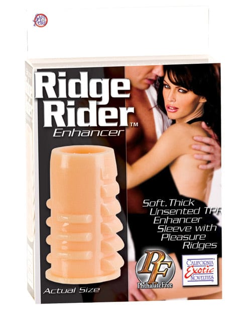 CalExotics Ridge Rider Enhancer - Ivory Penis Toys