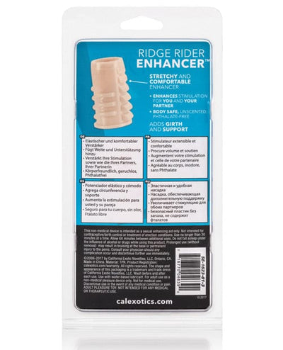 CalExotics Ridge Rider Enhancer - Ivory Penis Toys