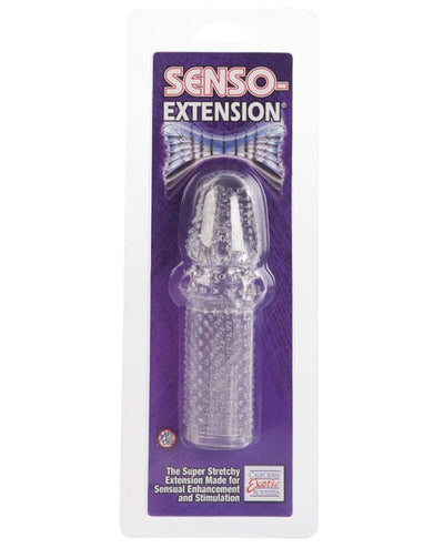CalExotics Senso Silicone Extension - Clear Penis Toys