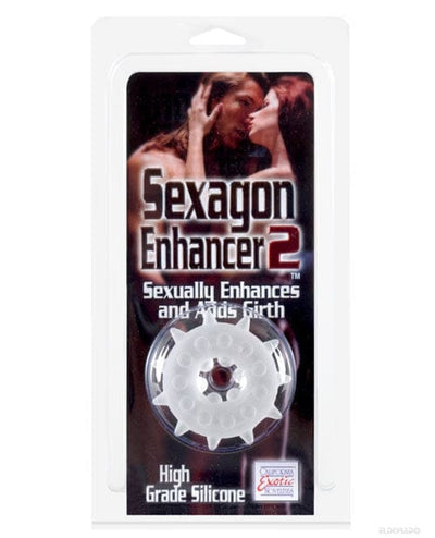 CalExotics Sexagon Enhancer 2 - Clear Penis Toys