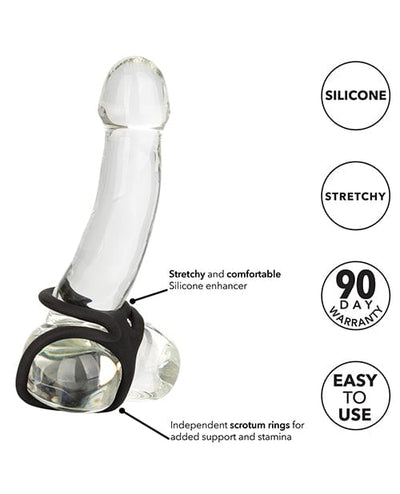 CalExotics Silicone Ball Spreader - Black Penis Toys