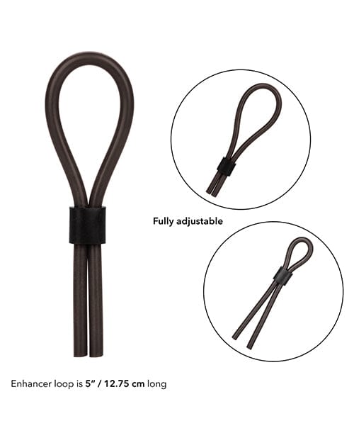 CalExotics Silicone Stud Lasso - Black Penis Toys