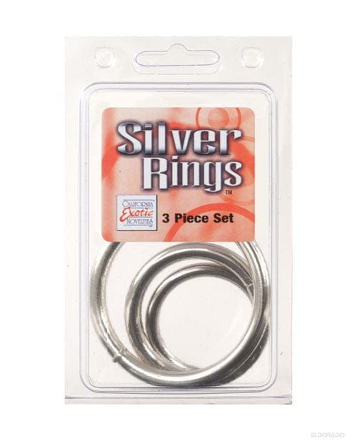 CalExotics Silver Ring Set Penis Toys