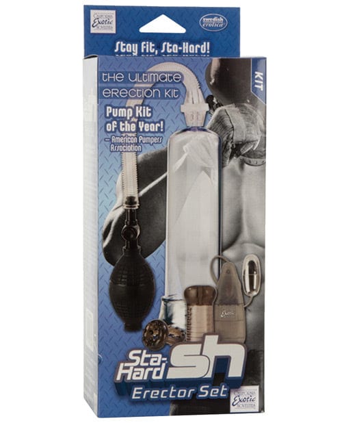 CalExotics Sta-hard Erector Set - Clear Penis Toys