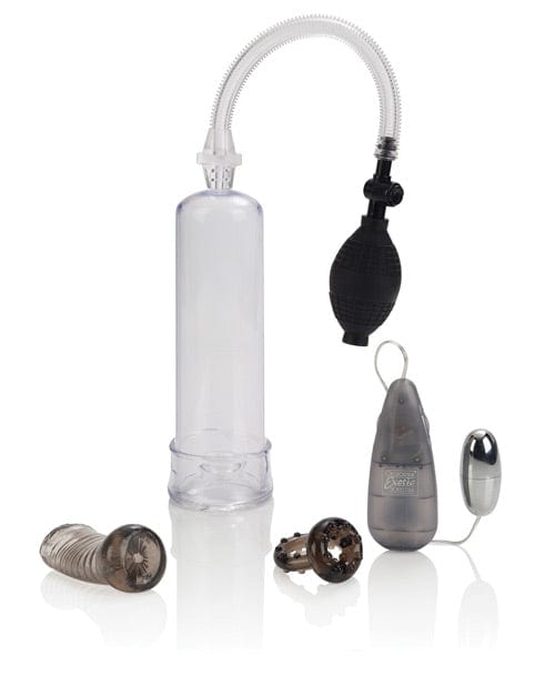 CalExotics Sta-hard Erector Set - Clear Penis Toys