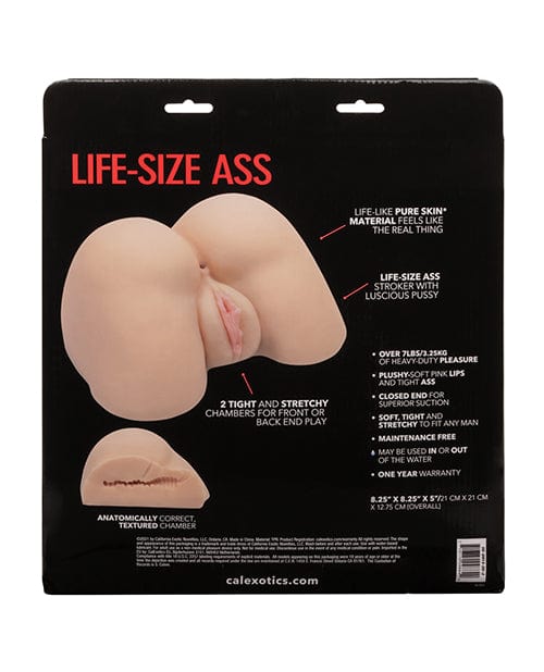 CalExotics Stroke It Life Size Ass Penis Toys