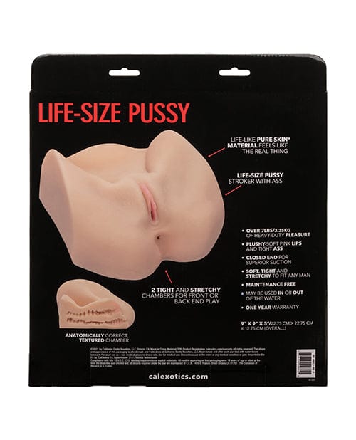 CalExotics Stroke It Life Size Pussy Penis Toys