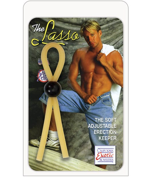 CalExotics The Lasso Erection Keeper - Ivory Penis Toys