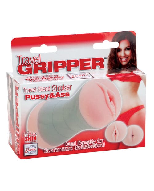 CalExotics Travel Gripper Pussy &amp; Ass - Pink Penis Toys