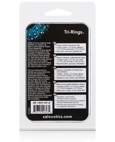 CalExotics Tri-rings Penis Toys
