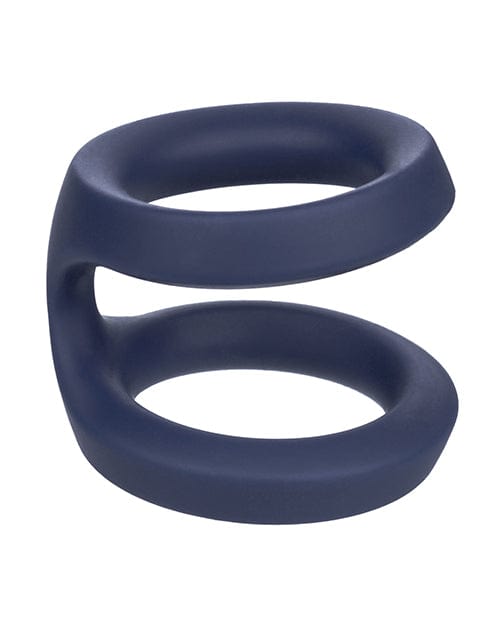 CalExotics Viceroy Dual Ring - Blue Penis Toys