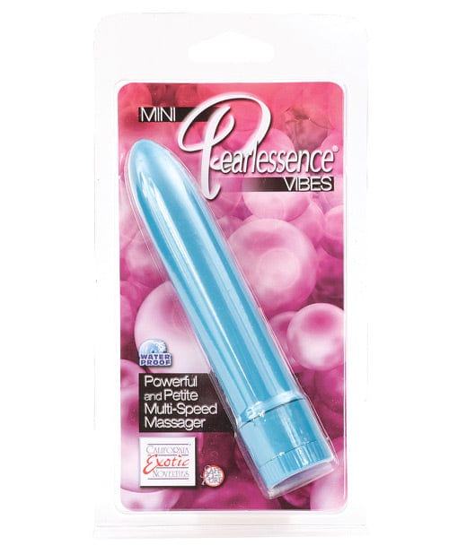 CalExotics 4.5" Mini Pearlessence Sky Blue Vibrators
