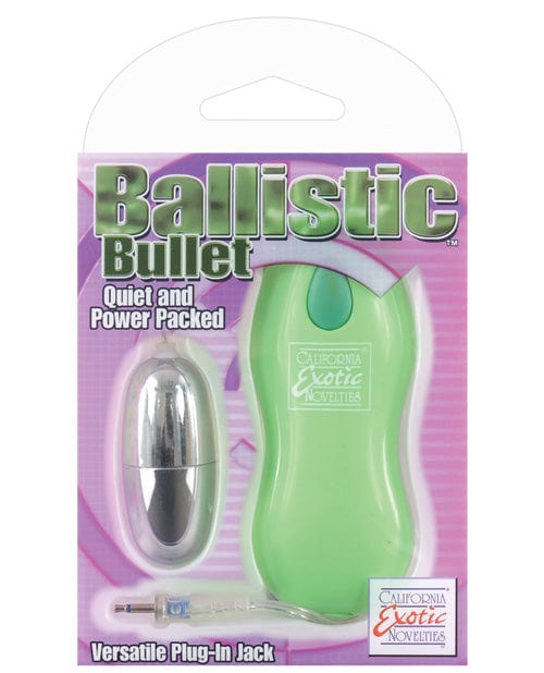 CalExotics Ballistic Bullet Green Vibrators