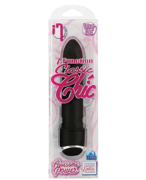 CalExotics Classic Chic 4.25" - 7 Function Black / 4.25 inches Vibrators