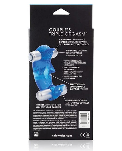 CalExotics Couples Triple Orgasm - Blue Vibrators