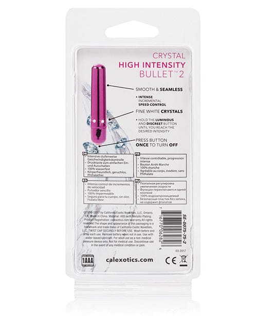 CalExotics Crystal High Intensity Bullet 2 Vibrators