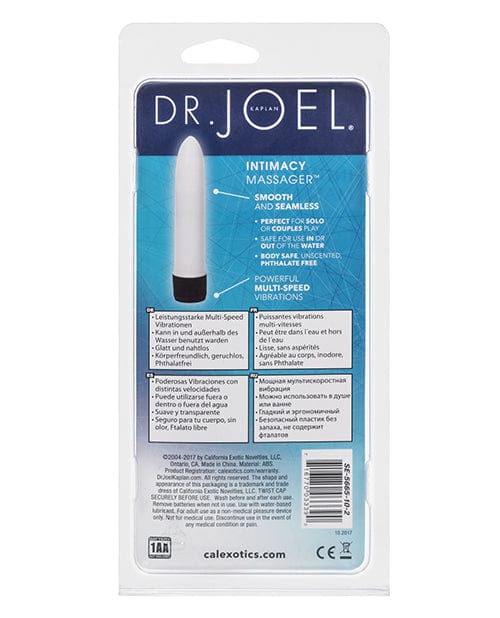 CalExotics Dr. Joel Kaplan Intimacy Massager 4.5" - White Vibrators