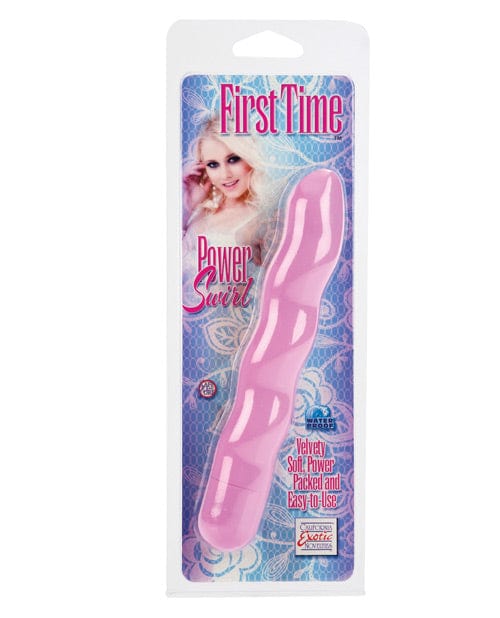 CalExotics First Time Power Swirl Pink Vibrators