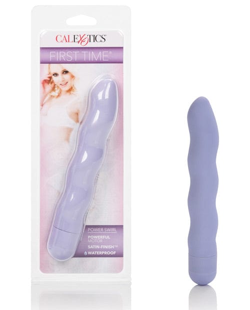 CalExotics First Time Power Swirl Purple Vibrators