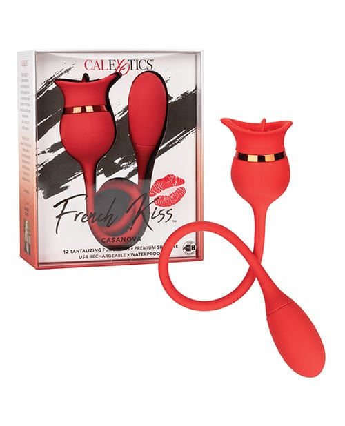 CalExotics French Kiss Casanova - Red Vibrators