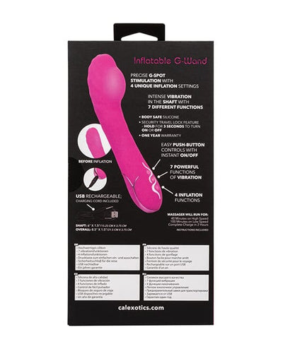 CalExotics Insatiable G Inflatable G Wand - Pink Vibrators