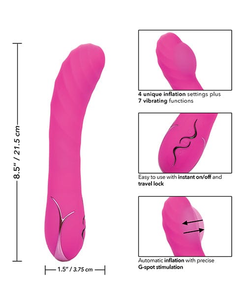 CalExotics Insatiable G Inflatable G Wand - Pink Vibrators