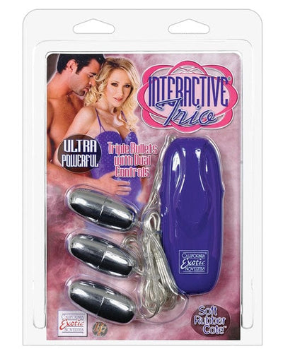 CalExotics Inter-actives Trio - Blue Vibrators