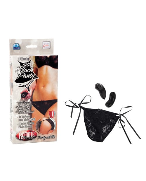 CalExotics Jack Rabbit Remote Control Little Black Panty - 10 Function Vibrators