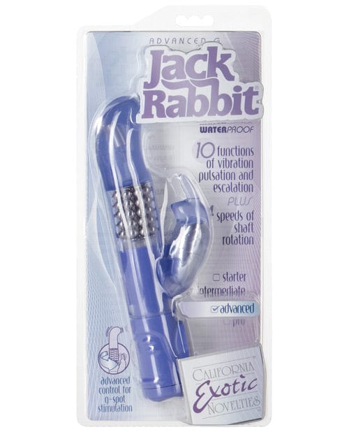 CalExotics Jack Rabbits Advanced G Purple Vibrators
