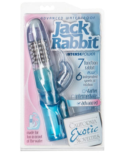 CalExotics Jack Rabbits Advanced Waterproof Blue Vibrators